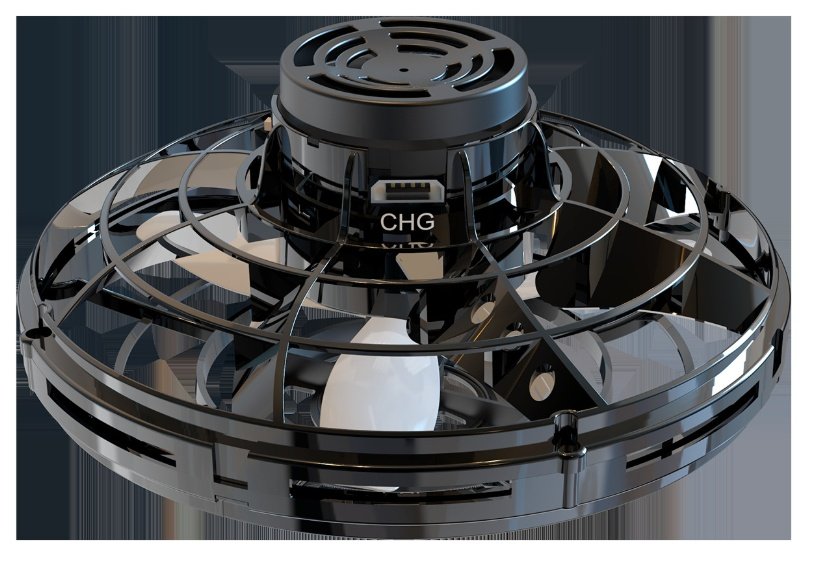 Mini Fingertip Gyro Interactive Decompression Toy Drone LED UFO Type Flying Helicopter Spinner Toy Kids - Image 5