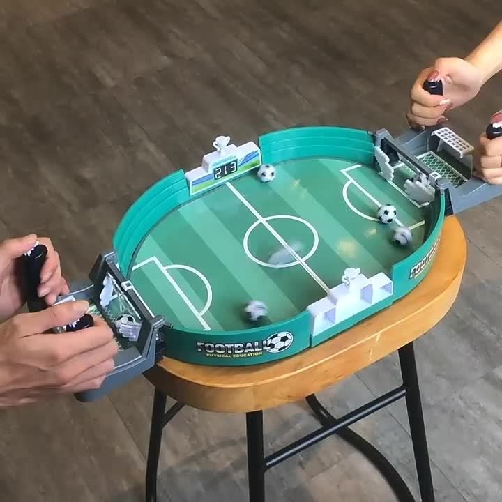 Football Table Interactive Game, Mini Tabletop Football Game Set For Kids, Hand-Eye Coordination Parent-Child Interactive Family Sports Board Game - Image 5