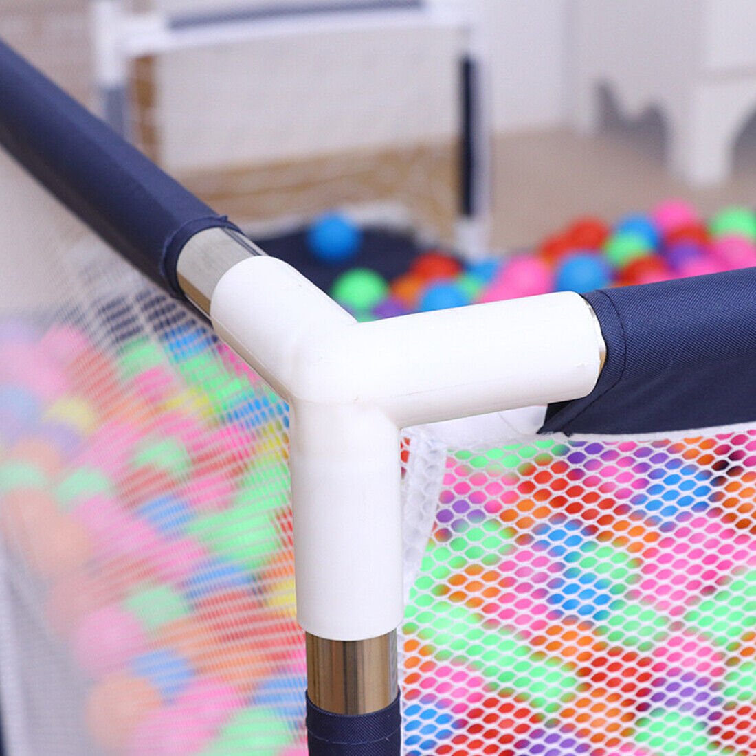 Large Baby Playpen Children Toddler Kids Indoor Play Pen Balls Pool Basket - Image 5