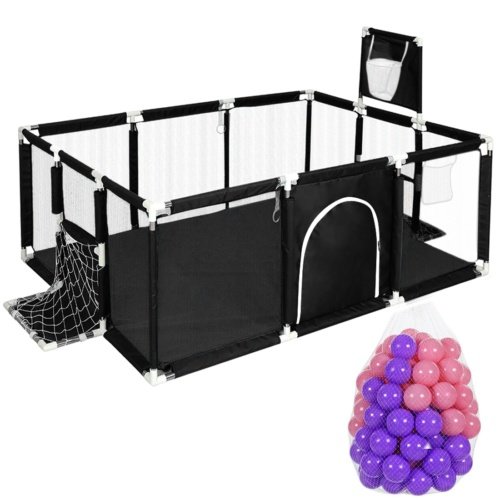 Large Baby Playpen Children Toddler Kids Indoor Play Pen Balls Pool Basket - Image 10
